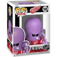 Funko POP The Octopus Detroit Red Wings Mascot NHL Figure 10 + Protector picture