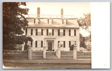 Ropes Memorial Mansion Garden Fence Architecture Salem Massachusetts RPPC picture