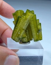 Green Tourmaline Cluster @chappu mine in Skardu Pakistan  44x37x30mm picture