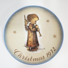 Angel Christmas Plate 1972 Berta Hummel Vintage West Germany Limited Edition picture