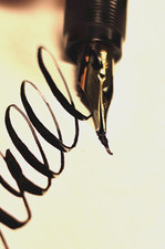Vintage Waterman Ideal SAFETY Fountain Pen BB FLEX Oblique 14K NIB  picture