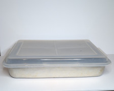 VTG WEAREVER INSULATED Bakeware Double Wall Aluminum 9X 13 X 2.25 Pan & CoverLid picture