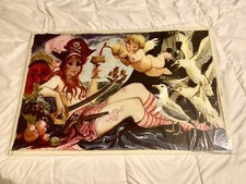 24x36 Marc Davis Pirates of the Caribbean We Wants Redhead giclee Disneyland D23 picture