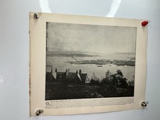 1894 Photogravure – Queenstown Harbor Ireland – Transatlantic Steamship Port picture