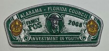 Alabama Florida  CSP Strip 2008 FOS gray  Boy Scout TK5 picture