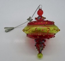 Marquis by Waterford Venetian Chartreuse Sceptre Christmas Ornament picture