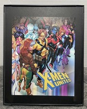 X-Men United Marvel Comic Wall Art Framed 8