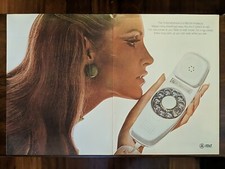 1967 AT&T Vintage Landline Telephone Print Ad, Prior To Cellphone  picture