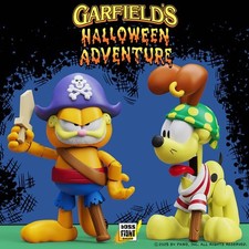 Boss Fight Studio Halloween Adventure Pirate Garfield Odie 2-Pack 4