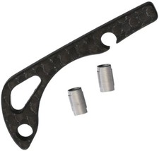 Flytanium Basket-Weave Carbon-Fiber Backspacer For Benchmade Mini Bugout Knife picture