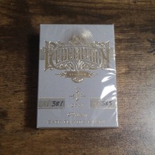 Redemption Stories Vol.1 Red Royal Silk Gold/Gold Playing Cards Oath Lotrek Deck picture