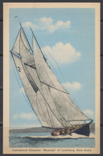 1920s-30s Canada ~ Lunenburg, N.S. ~ Bluenose Schooner ~ International Champion picture