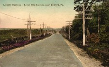 Lincoln Highway Pennsylvania - Seven Mile Stretch Near Bedford, Pa. picture