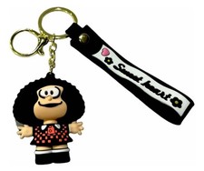 Llavero de goma Mafalda. Historieta Argentina. Quino picture
