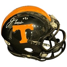 Jamal Lewis Autographed Tennessee Vols (Black Alternate) Mini Helmet - JSA picture
