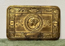 WW1 Princess Mary Christmas 1914 Brass Gift Tin picture