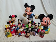 Vintage Mickey & Minnie Mouse Toy Lot Of 14 Figures Classic Disney Collection  picture