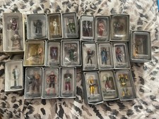 Job lot 21 eaglemoss marvel  & dc classic figurines pristine boxed picture