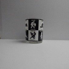 Vintage Zodiac Sex Positions 1960 Cocktail Glass Retro Astrology Barware picture
