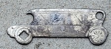 1911 J.L. Sommer Pat. Advertising Opener Multi-Tool Van Vleck Repair Ionia Mich. picture