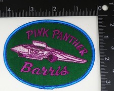 Vintage George Barris Kustoms Pink Panther Car Embroidered Sew-On Patch 4