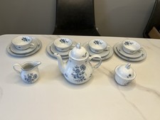 Retsch & Co. Wunsiedel Bavaria Porzellan Germany Tea Set For 4 💙 Rose 17 Pieces picture