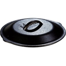 Vintage Cast Iron Skillet Pot Dutch Oven #6 Lid 9 Inch L6SC3 picture