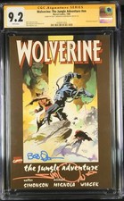 Wolverine The Jungle Adventure #nn CGC 9.2 Dual Signed Simonson Wiacek 1990 MCU picture
