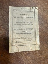 Republican Campaign Edition for the Million 1856 Pamphlet US President Election picture