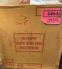 Sealed case McDonald's 1992 Dream Team Cups (250 cups / New). RARE COLLECTIBLE. picture