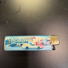 Cricket Daytona 500 Lighter Mens Small Blue NASCAR Winston Cup Series Vintage picture
