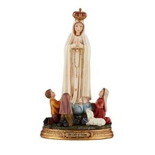 Avalon Gallery 100th Anniversary Edition Crowned Our Lady of Fatima Figurine, picture