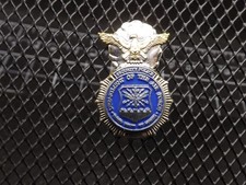 FREE SHIP Lapel Pin U.S. AIR FORCE MILITARY SECURITY POLICE BADGE ENAMELED T/T picture