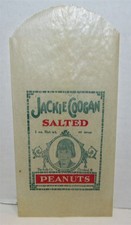 1920's Jackie Coogan Salted Peanuts Bag picture
