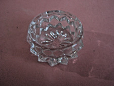 FOSTORIA AMERICAN PATTERN GLASS OPEN SALT CELLAR, c1910 picture