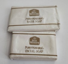 Vintage Best Western Pure & Natural Soap Bars Travel Size  picture