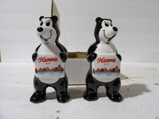 1997 Hamm's Bear Salt & Pepper Shakers in Original Box picture