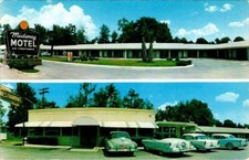 Midway, GA Georgia  MIDWAY MOTEL~Barney Gilmore  ROADSIDE~U.S. Hwy 17 Postcard picture