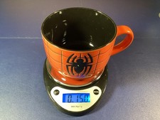 🔥4 1/2 X 3 1/2 RED SPIDER-MAN 15 oz COFFEE MUG NEW 04/2025 ZAK MARVEL COMICS🔥 picture