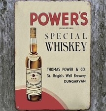 Powers Special Whiskey 8 x 12 Vintage Novelty Metal Sign USA Made New picture