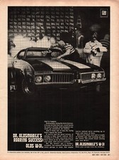 Dr Oldsmobile's Roaring Success Olds W-31 Vintage Print Ad 1969 picture
