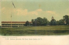 c-1905 Sacket Harbor New Harbor Madison Barracks Rotograph  postcard 26-4416 picture
