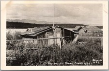 c1940s Yukon CANADA RPPC Postcard 