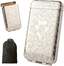 Vintage Peaky Blinders Cigarette Metal Case for 100's or Slim Size - Silver picture