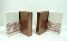 Holland America 2013 Grand Voyage Tulip Vases Set of 2 Netherlands picture