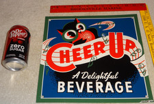 VINTAGE ANTIQUE CHEER UP 🦉 OWL DELIGHTFUL BEVERAGE 14