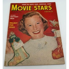 Vintage Movie Stars Parade Magazine Jan 1953 June Allyson Holiday Issue CB136 picture