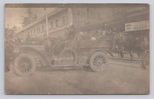 Abbott Curio Store Moving Automobile Antlers Berkeley California RPPC Postcard picture