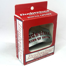 Vintage Budweiser Stationary Bottle Opener 1998 Brown Co Starr 