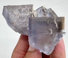 136 Gm Gorgeous Natural Rare Cubic Phantom Fluorite Specimen~Pak picture